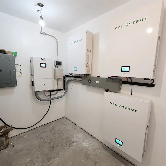 40 kWh home solar power system installed in Canada 1