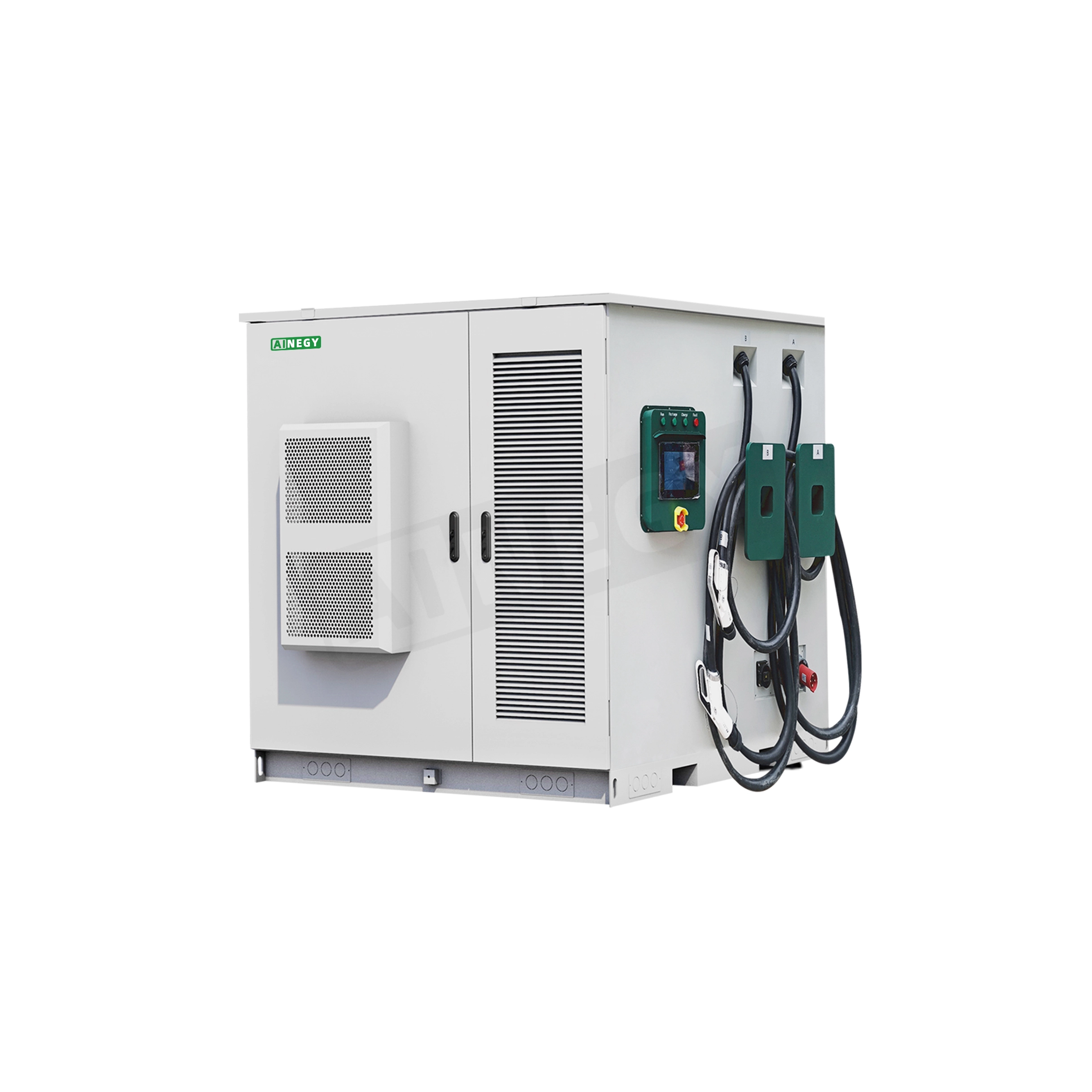 417kWh Solar Power Station for EV Charging With  Battery Energy Storage System High Efficiency DC/DC Charger 120kW 1