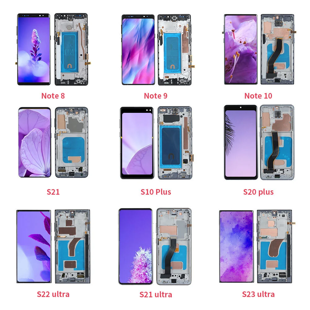 mobile phone lcds for Samsung iphone Vivo Redmi
