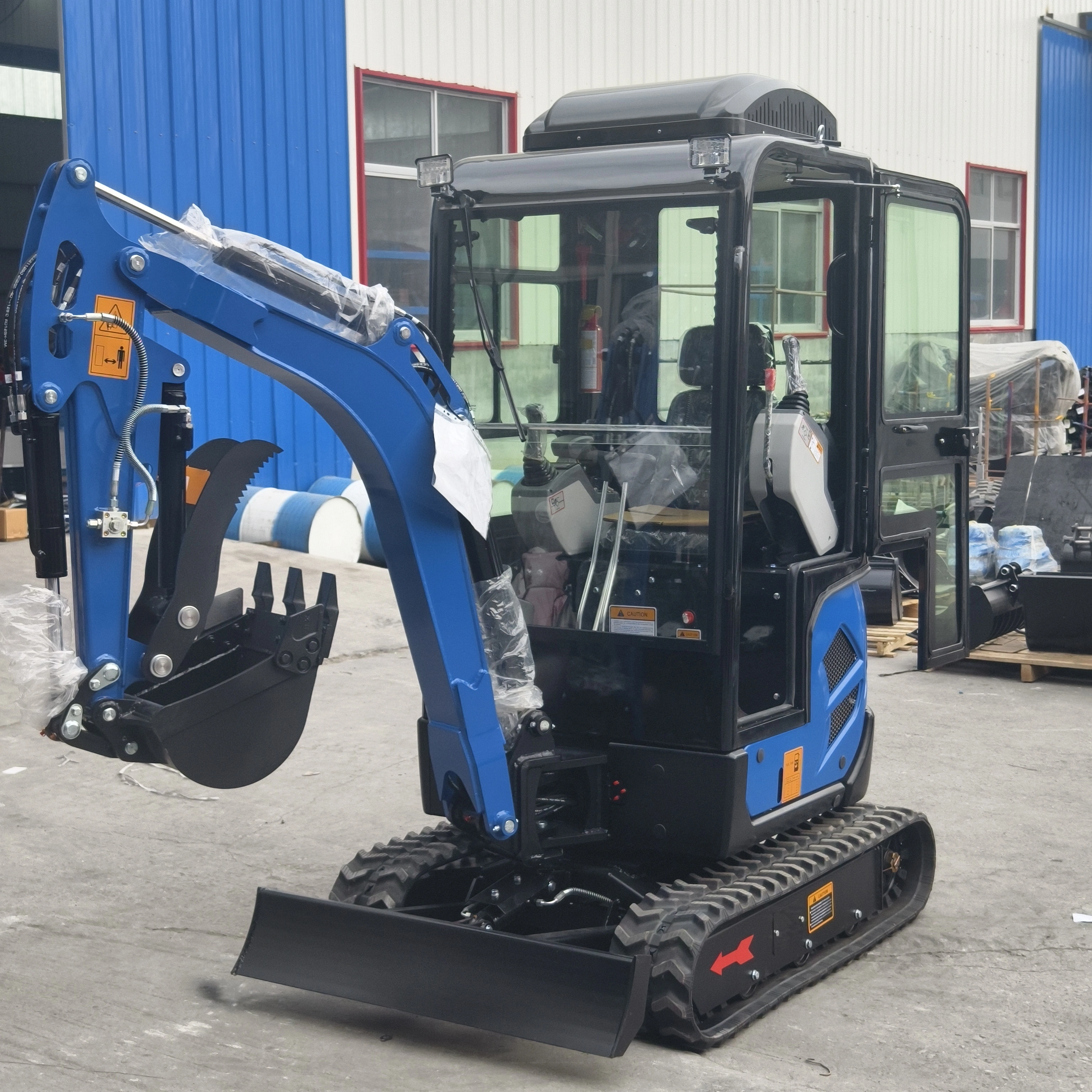 Mini Excavator Small Digger 1.8ton Excavating Machine Agriculture Excavator Crawler  Excavator 1