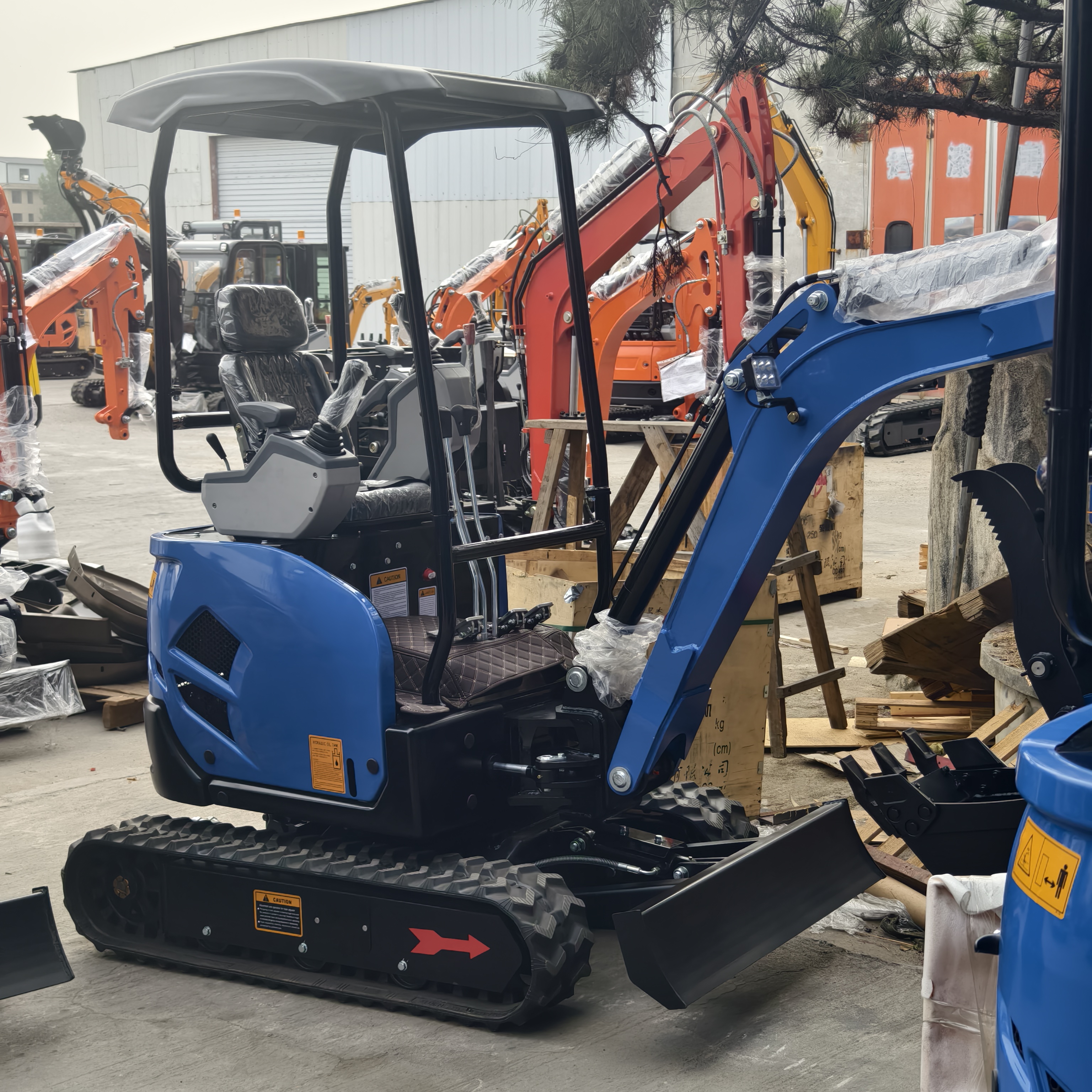 Mini-pelle mécanique CE/EPA Kubota Chine Vente en gros de petites pelles 7