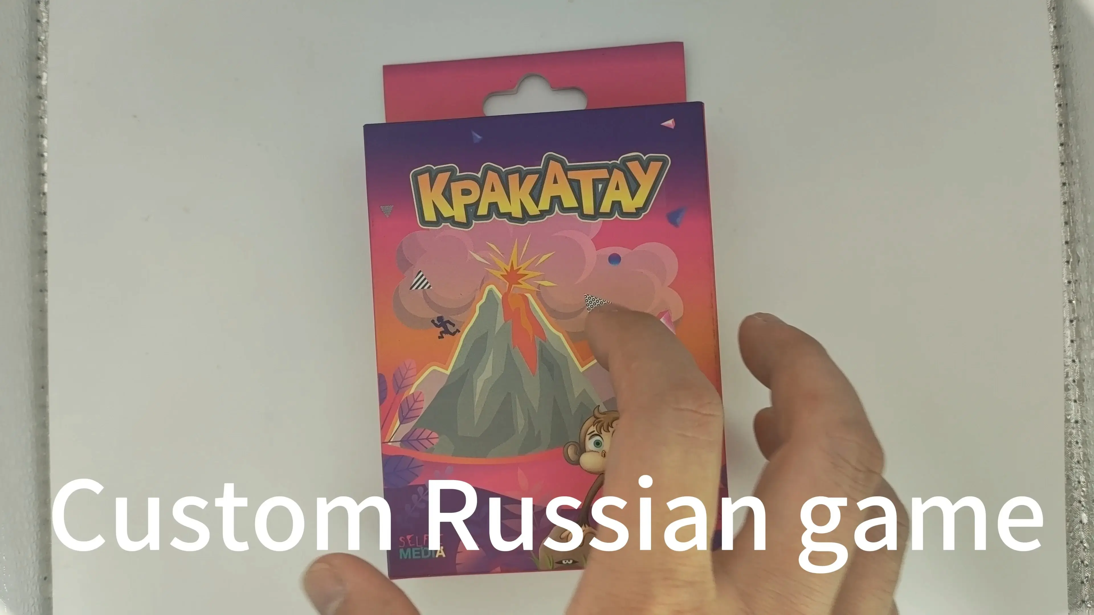 Krakatau: Volcano - Juego de cartas de estrategia temática 1