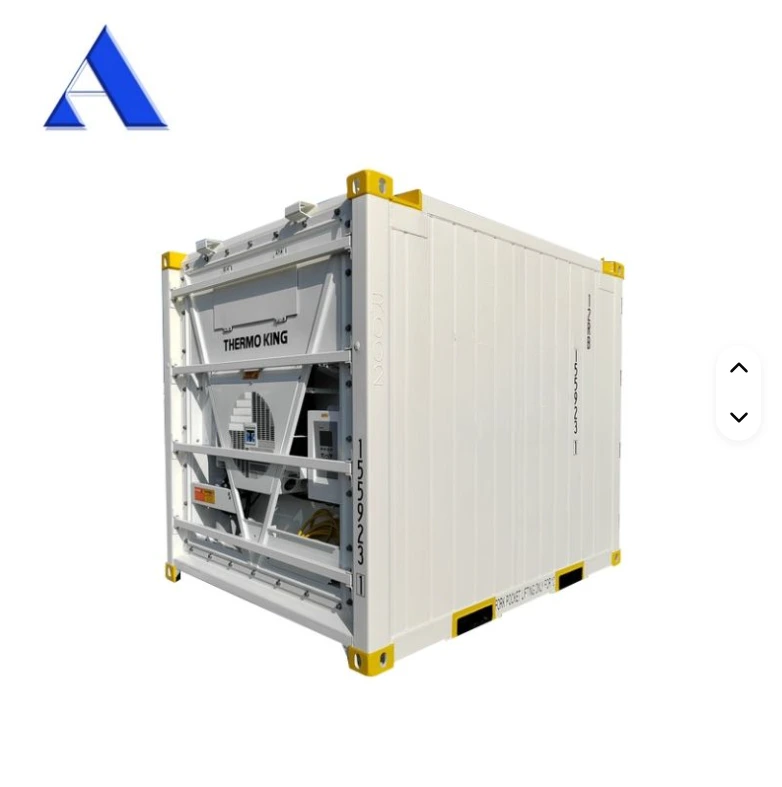 DNV 2.7-1 estándar BV o LR certificado, incluida la honda de la cuerda de alambre, el contenedor de reefer en alta mar 10 pies con unidad de enfriamiento con termo 1