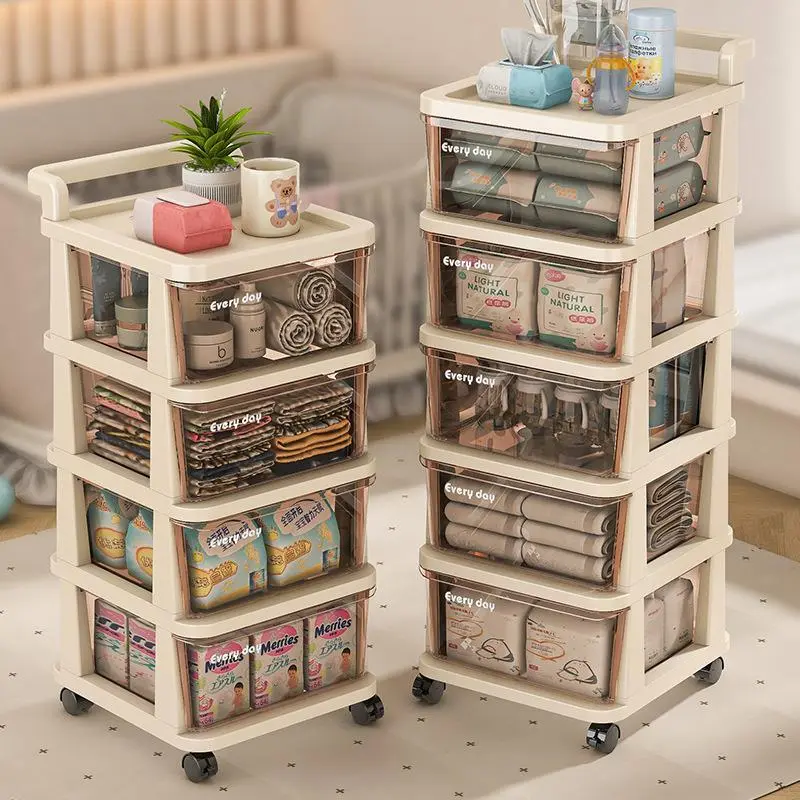 Hongxing Plastic Storage Drawers for Clothes, Sorting and Organizing Storage Cabinets for Items 1