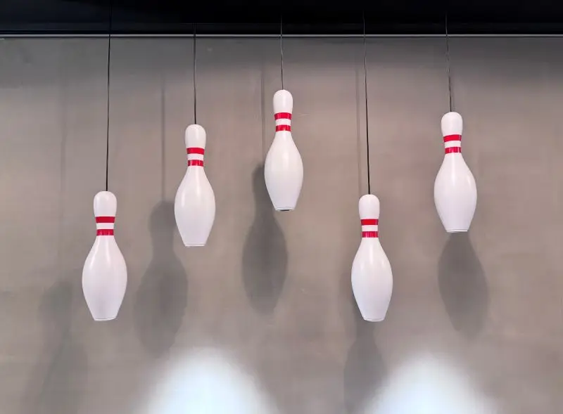 Bowlingpin atmosphérique Hanglamp - 7W LED 4000K Lumière neutre avec conception moulante durable 1