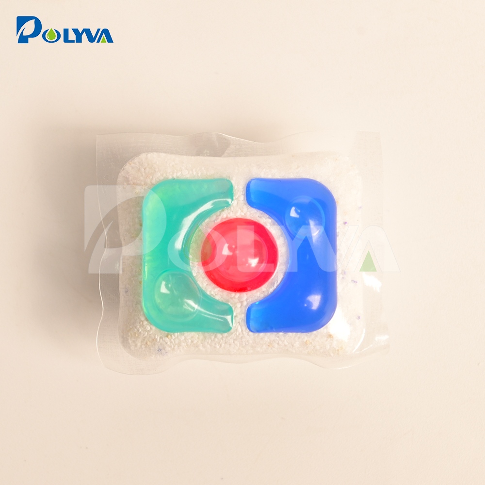 POLYVA High-Quality Manufacturer Eco Friendly 3 In 1 Safe, environmentally friendly and residue-free Laundry Detergent Pods   (Factory Supply, Customizable OEM/ODM & Private Label) 1