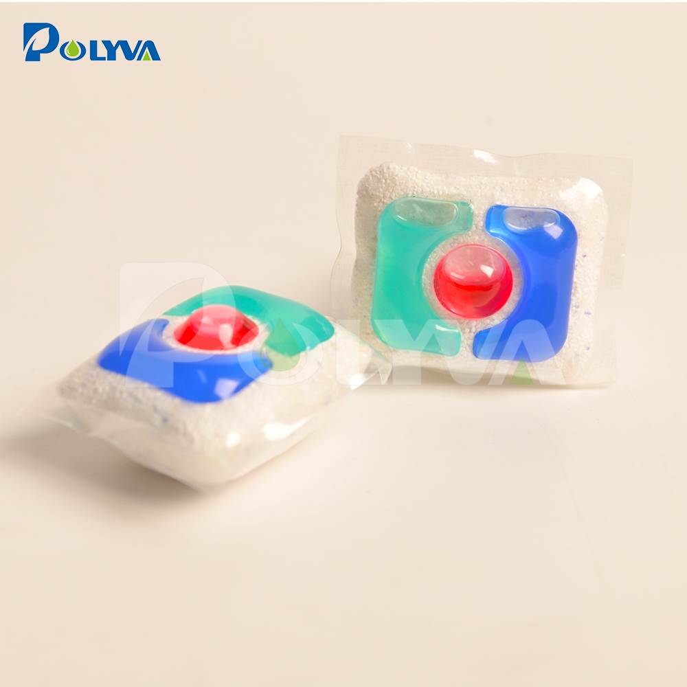 POLYVA High-Quality Manufacturer Eco Friendly 3 In 1 Safe, environmentally friendly and residue-free Laundry Detergent Pods   (Factory Supply, Customizable OEM/ODM & Private Label) 2