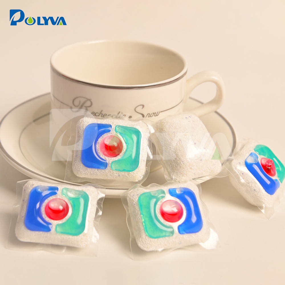 POLYVA High-Quality Manufacturer Eco Friendly 3 In 1 Safe, environmentally friendly and residue-free Laundry Detergent Pods   (Factory Supply, Customizable OEM/ODM & Private Label) 4