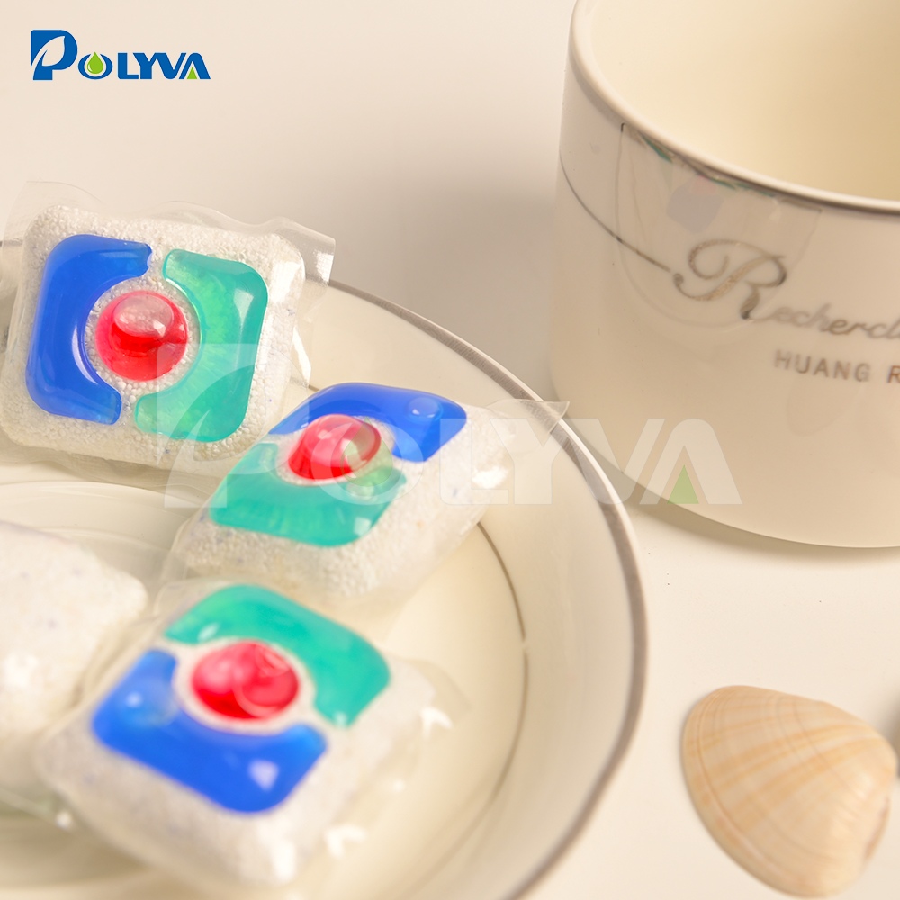 POLYVA High-Quality Manufacturer Eco Friendly 3 In 1 Safe, environmentally friendly and residue-free Laundry Detergent Pods   (Factory Supply, Customizable OEM/ODM & Private Label) 5