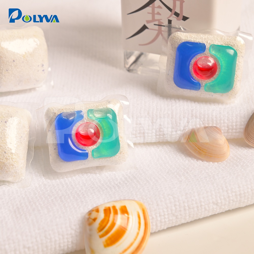 POLYVA High-Quality Manufacturer Eco Friendly 3 In 1 Safe, environmentally friendly and residue-free Laundry Detergent Pods   (Factory Supply, Customizable OEM/ODM & Private Label) 6