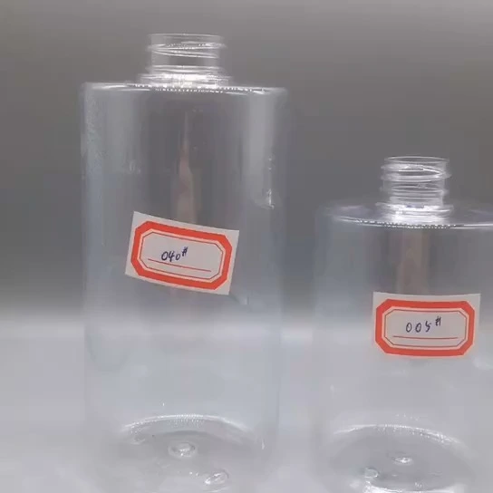 Bouteille en plastique portable personnalisée en plastique adapté à l'emballage cosmétique de taille de voyage 1