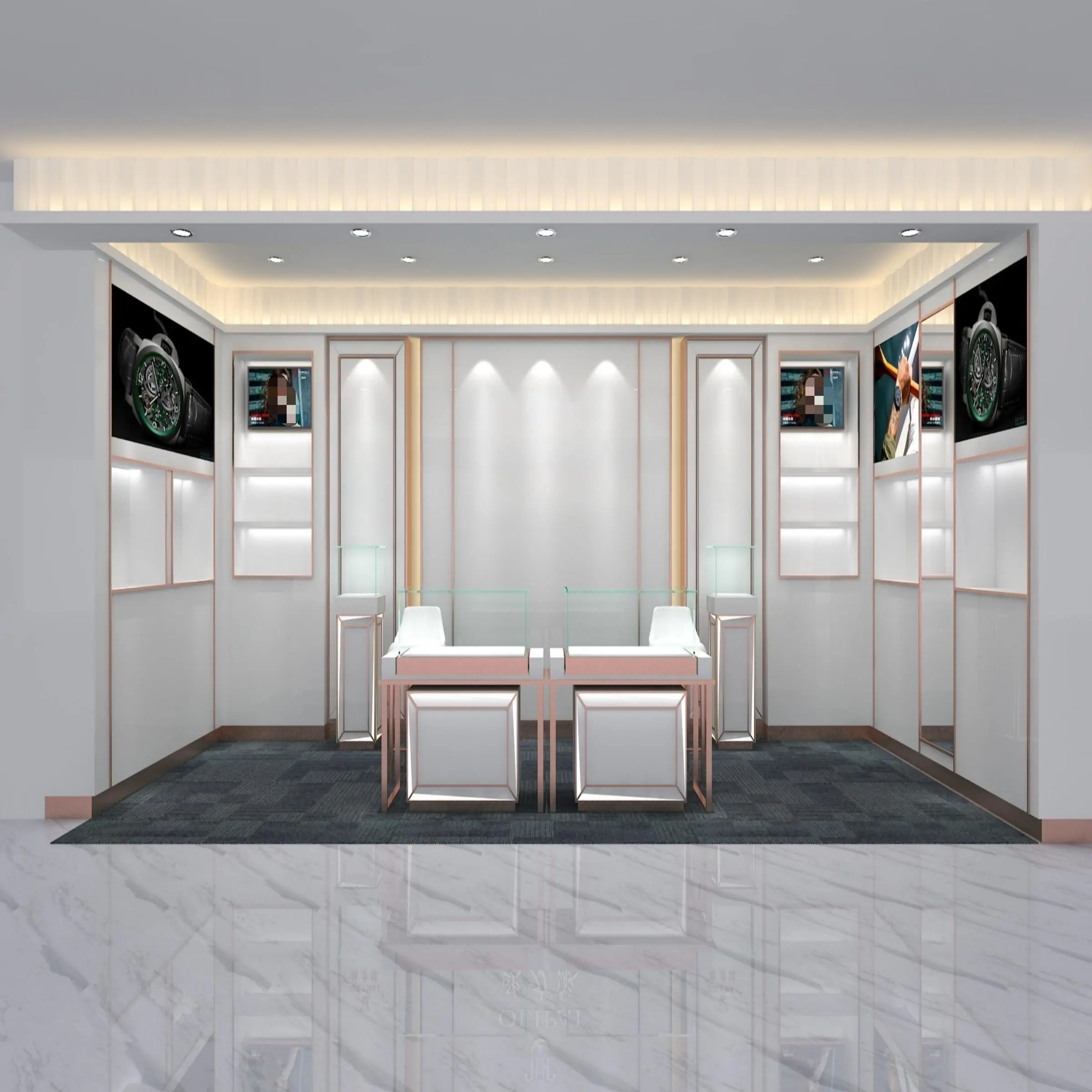 Exquisite High - end Customizable Watch Display Store: Tailored Luxury for Your Brand 1