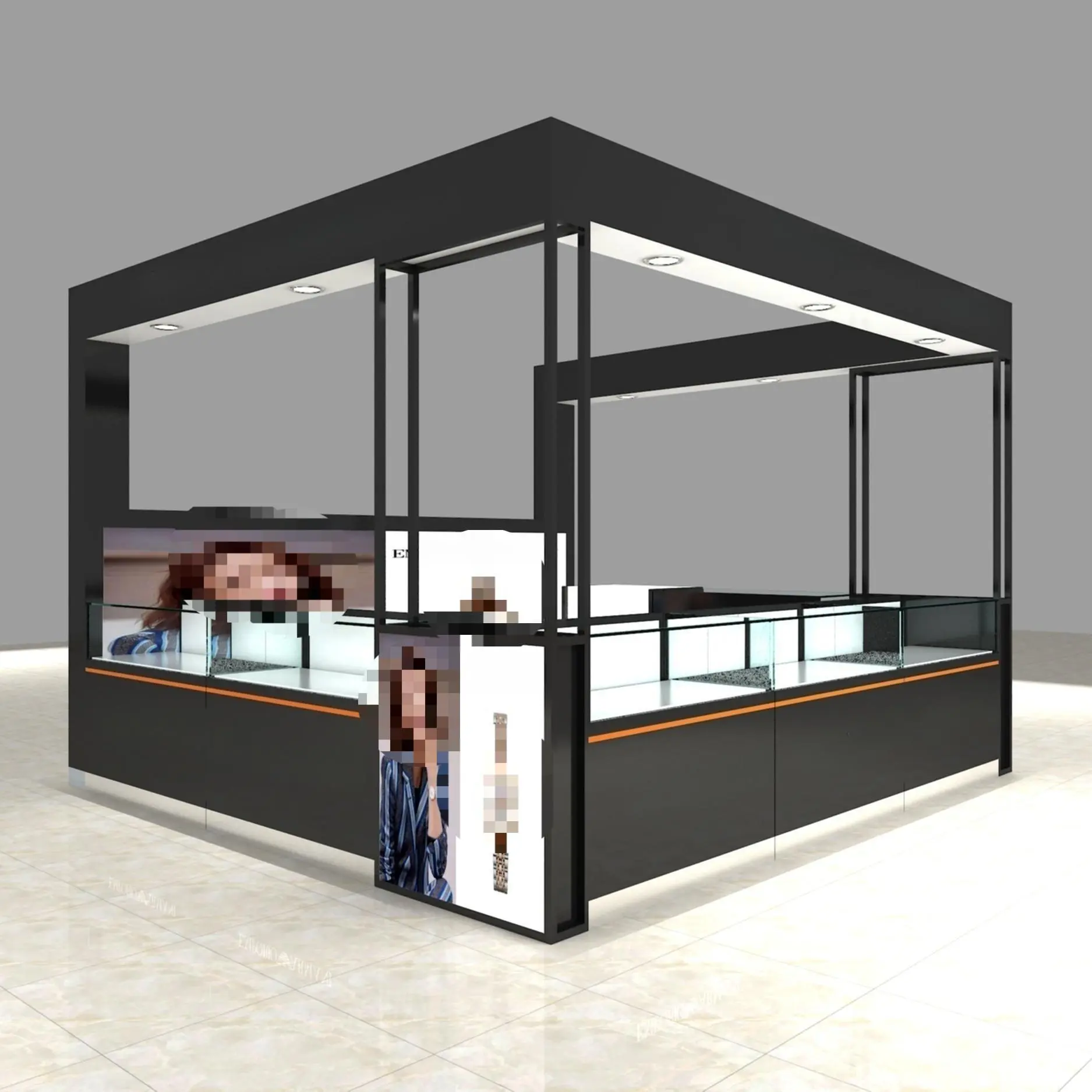 Customizable High - End Watch Display Kiosk: Elevate Your Brand Showcase 1