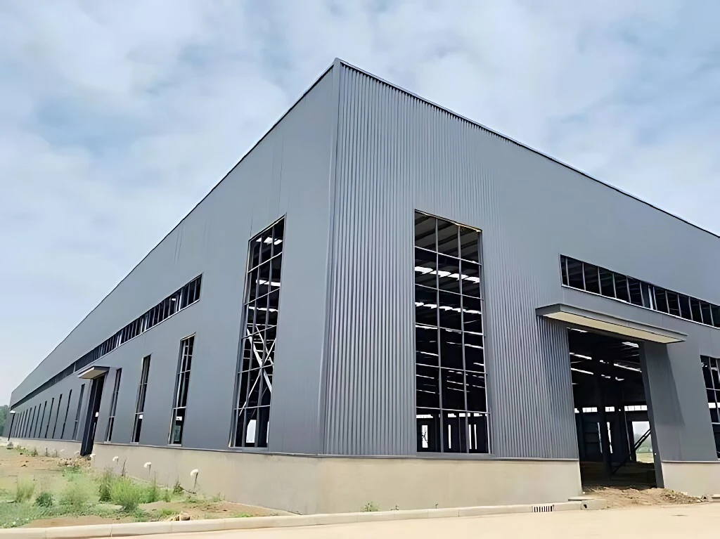 Prefab Steel Structure Metal Building Workshop 1