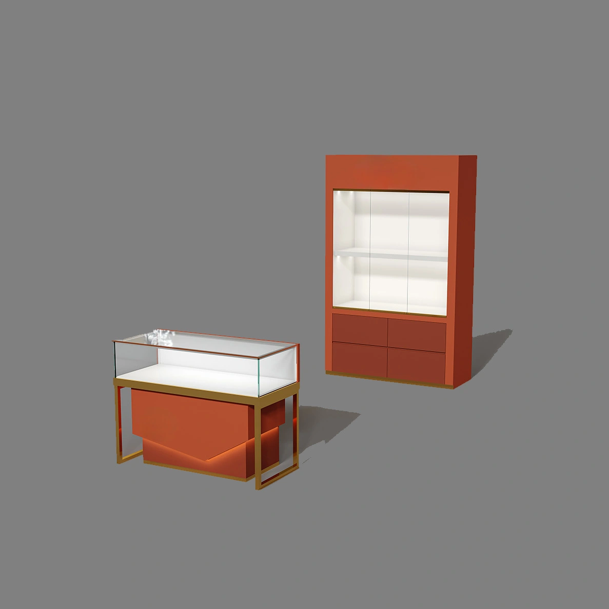 High - End Customizable Watch Display Cabinets: Tailored Luxury for Timepiece Showcase 1