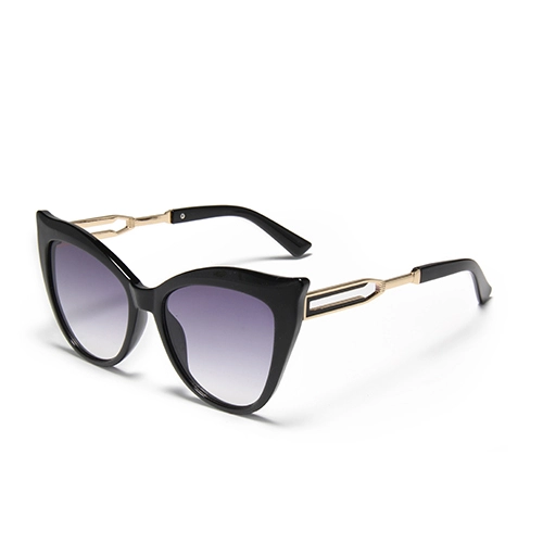 S27059 Ladies Sunglasses Oculos De Sol Cat Eye Sunglasses Luxury logo Shades Eyewear Women Cat Eye Custom Sunglasses 1