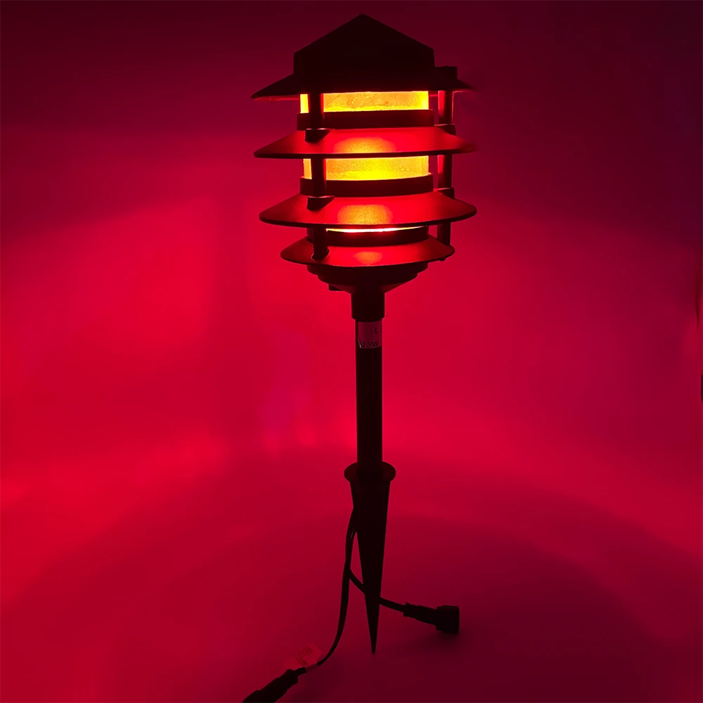 Pathway Light Permanent Lighting RGB Decor Landscape Flood Spot Light for the Holidays and Permanent Year-round Use 1