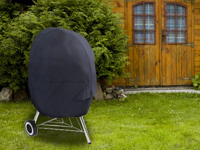 Heavy Duty Grill Cover for 30 Kettle Grills - Water-Resistant Custom Fit 1