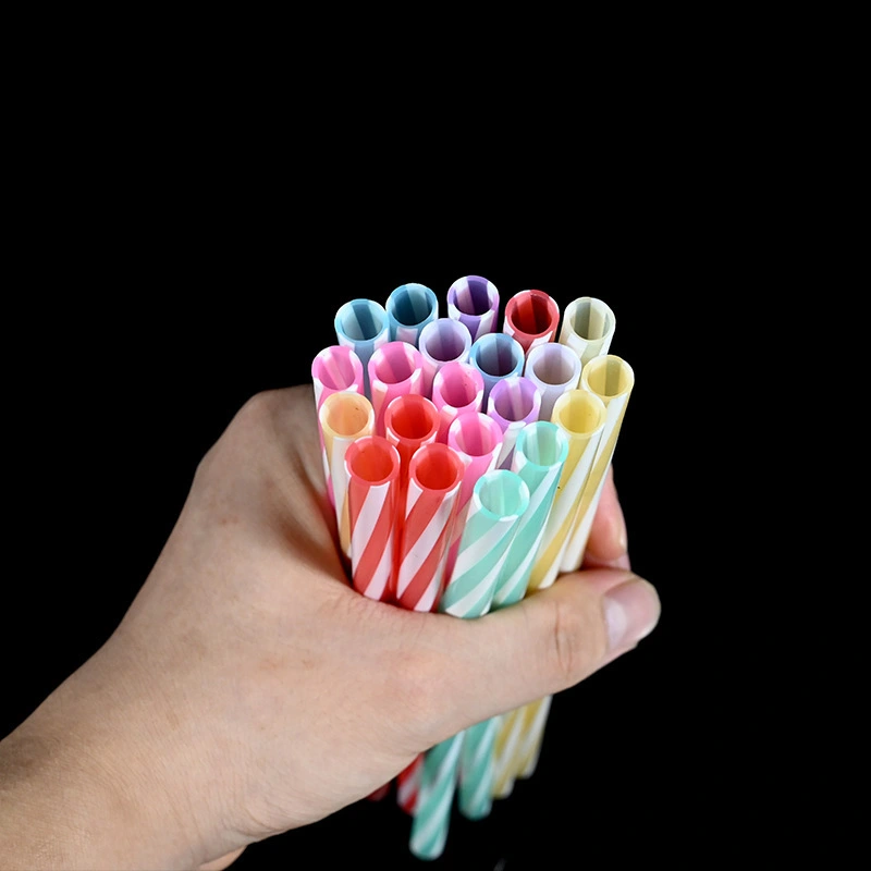 Colorful spiral silicone straw 1