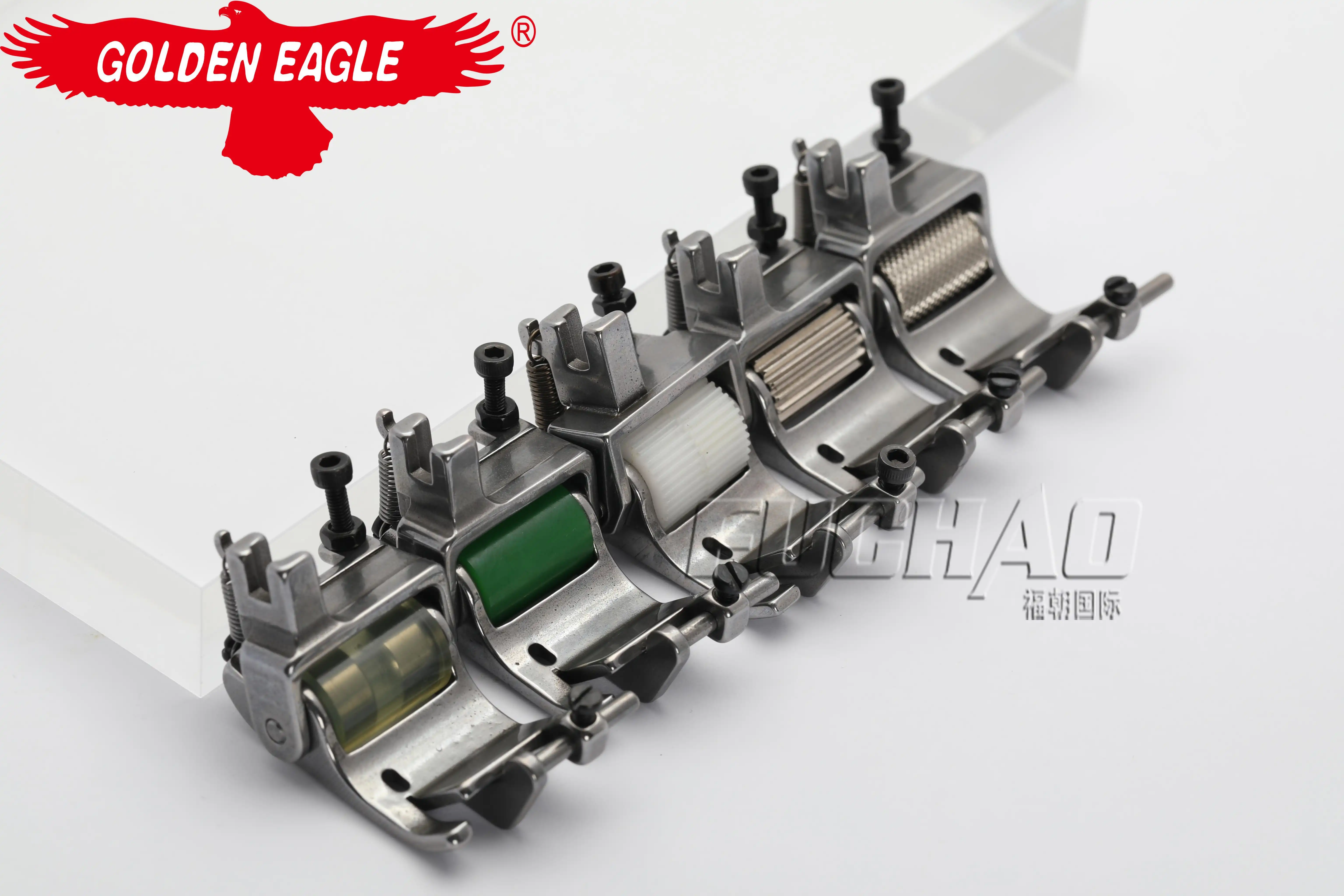 Golden eagle high quality  presser foot Q7 Rotary  Presser Foot Industrial Sewing Machine Compensating Presser Foot Edge Guide Presser 1