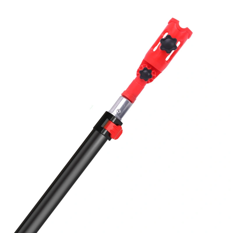 Multi-angle paint brush extender tool for high ceilings aluminum alloy telescopic pole, secure clamping, lightweight design, easy to use for walls and corners 1