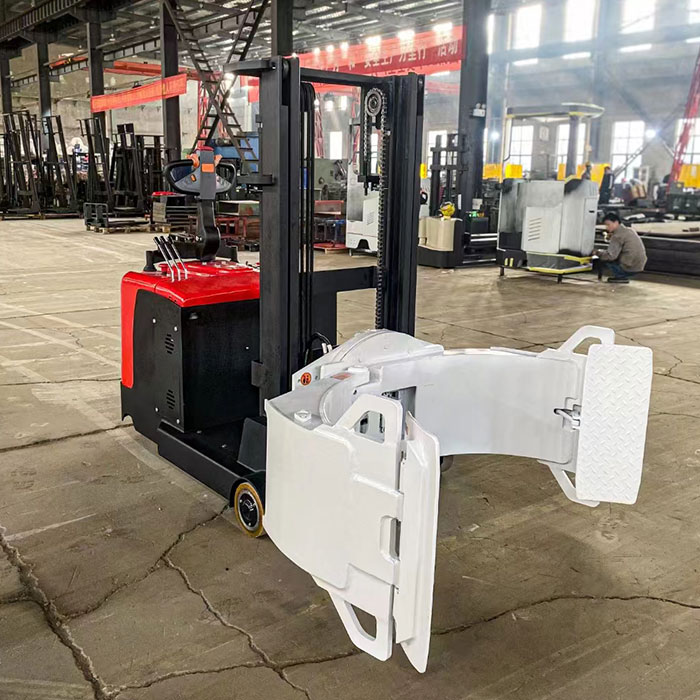 Vlift paper roll clamp electric stacker with EPS 2