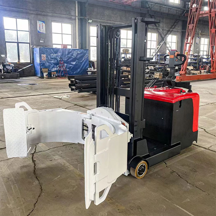 Vlift paper roll clamp electric stacker with EPS 3