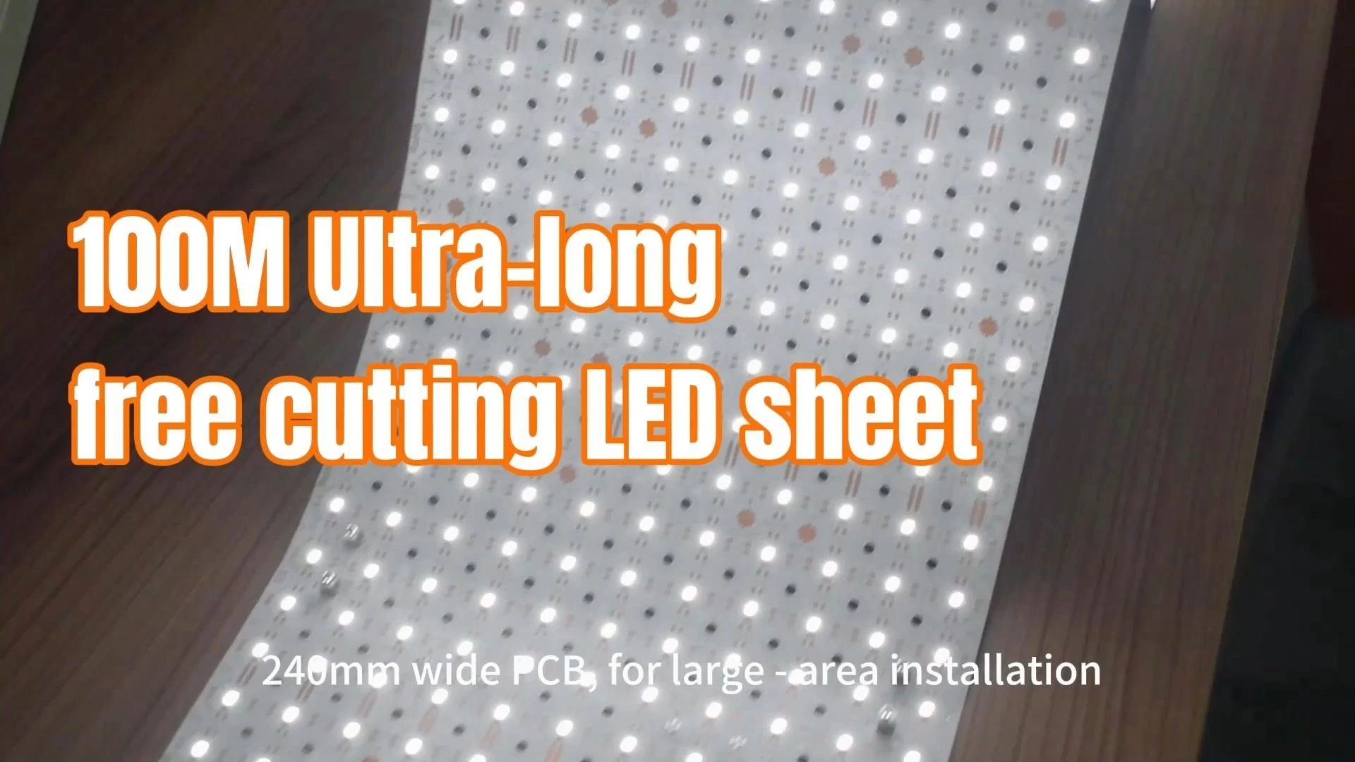 100M Ultra-long free cutting LED sheet 1