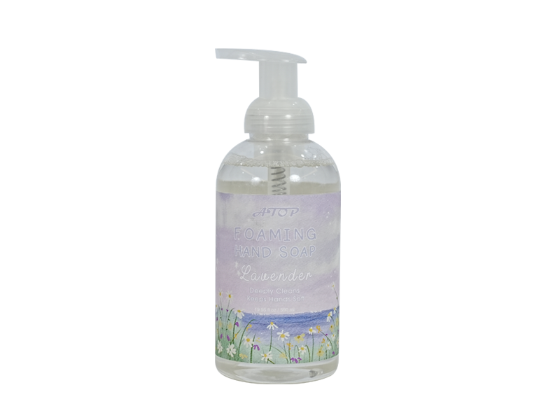 Lavender Foaming Hand Soap Soothing Aromatherapy Wash Deeply Cleanse - Lily Bath 1