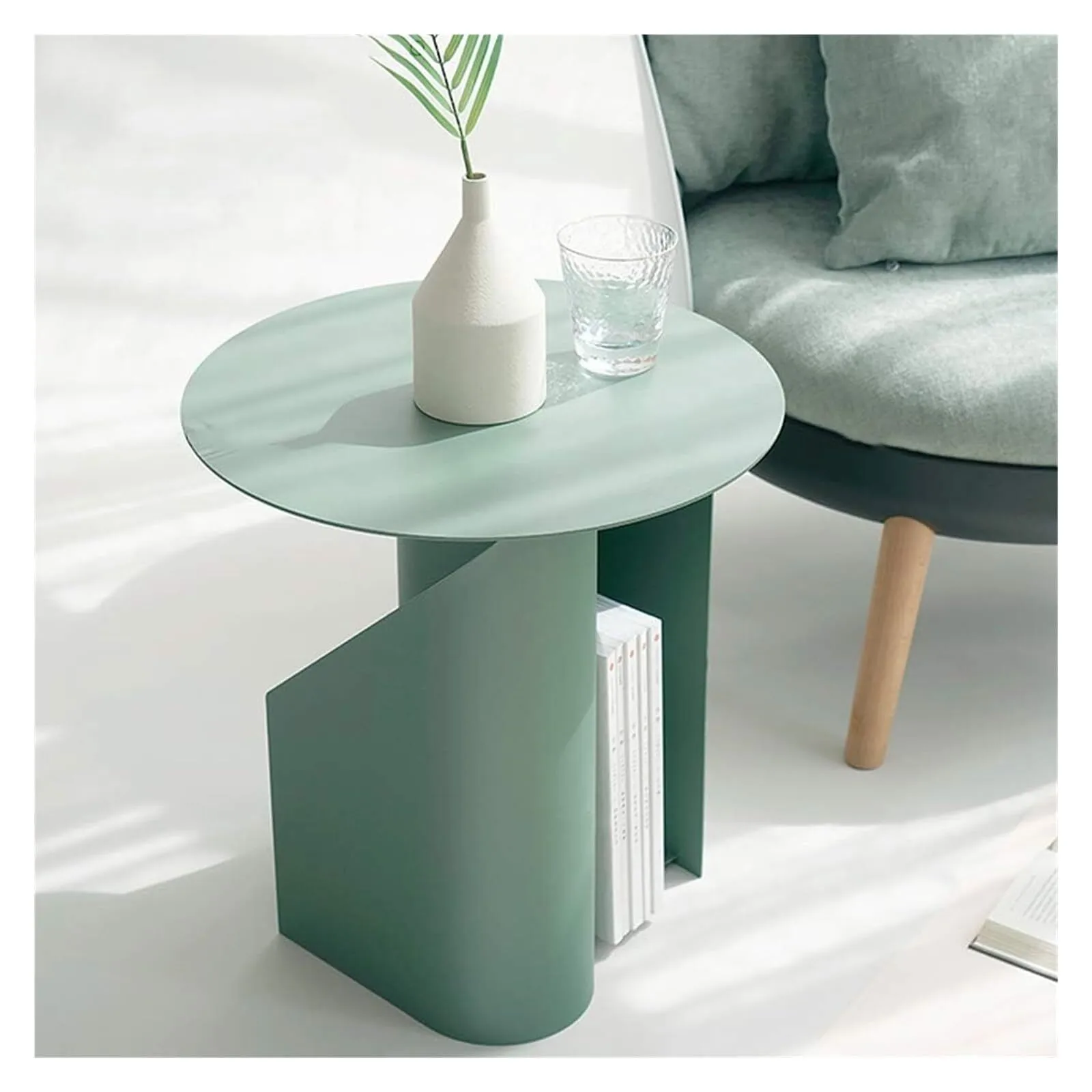 Tables d'appoint COMBOHOME Table basse nordique en fer forgé Table de chevet créative 1