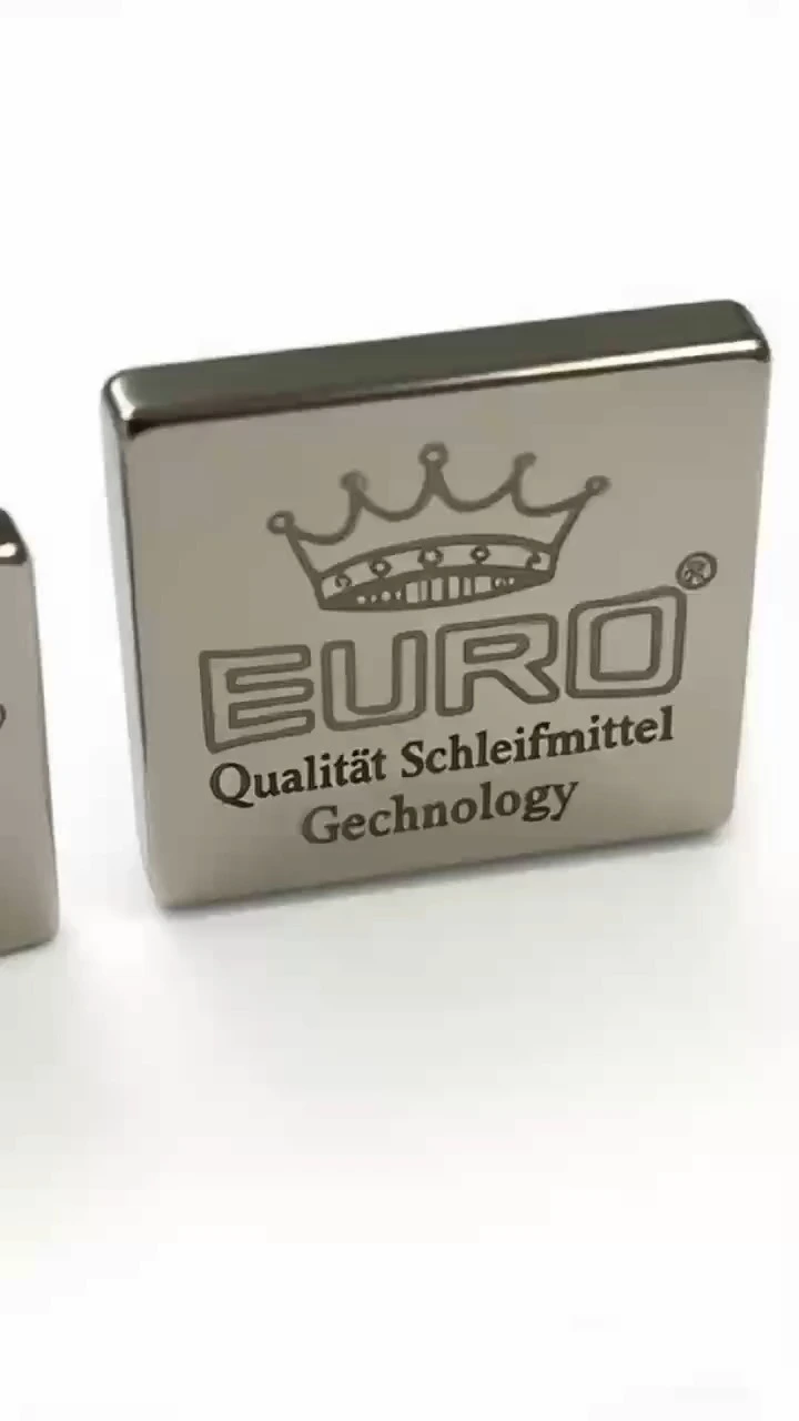 Kundenspezifischer N52 Ndfeb-Block-Neodym-Magnet Starke magnetische Motormaterialien mit benutzerdefiniertem Logo Quadratischer Block in kundenspezifischer Größe 1