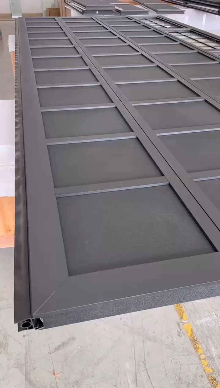 ​​R value-17 Insulated Steel Garage Door - Premium Triple-Layer Sectional - Energy Efficient & Ultra-Quiet | American Standard 1