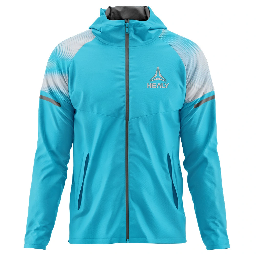 Healy High Performance Weather Proof Running Coat Breathable Hooded Jacket for All Weather Athletes 1