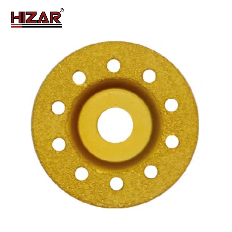 HCV3 Vacuum Brazed Diamond Grinding Cup Wheel 1