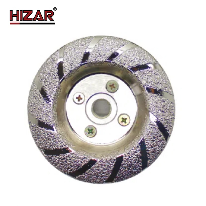 HCV2 Vacuum Brazed Diamond Grinding Cup Wheel 1