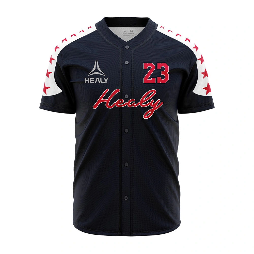 Jersey Baseball Tim Kinerja Tinggi kanggo Kenyamanan Ultimate 1