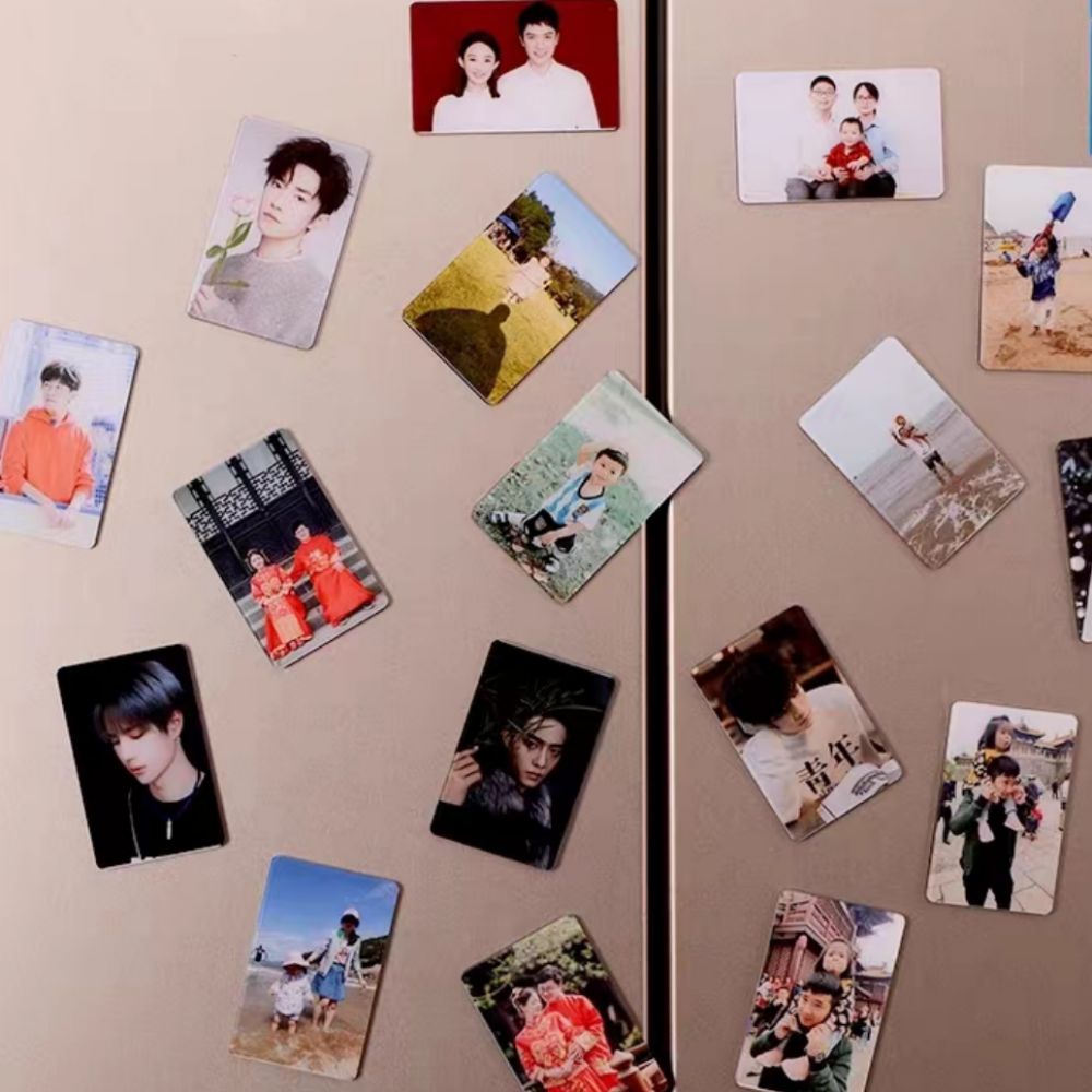 Self-Adhesive Strong Flexible Soft Rubber Magnet Square Magnetic Sheet for Photo Wall Mounting Sublimation Roll Disc Bending 5