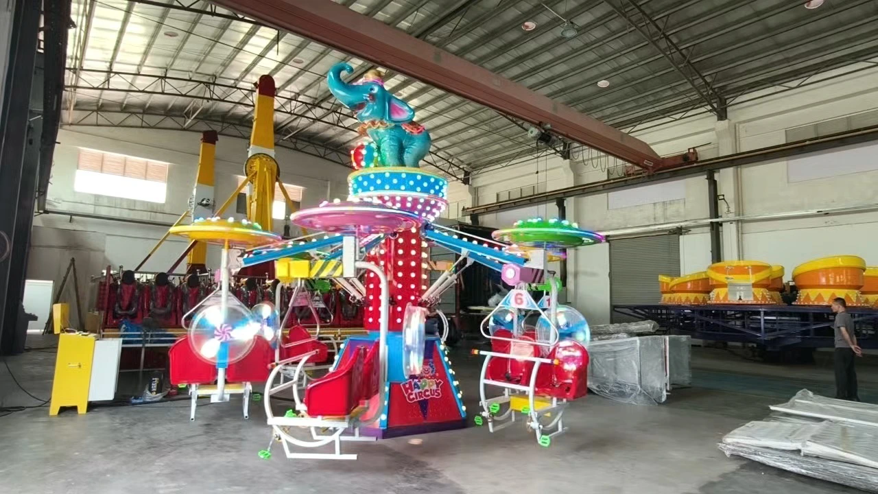 Elephant Bicycle Rotating Machine 1