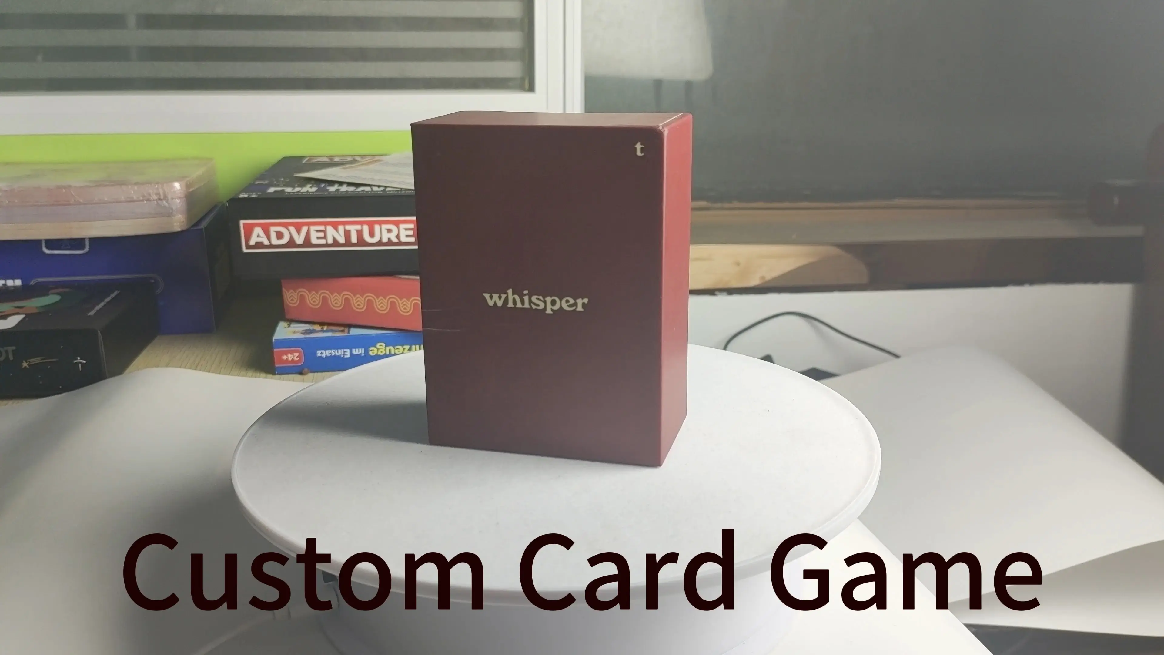 Juego de cartas Whisper: ¡Despierta conversaciones íntimas! Diversión 1