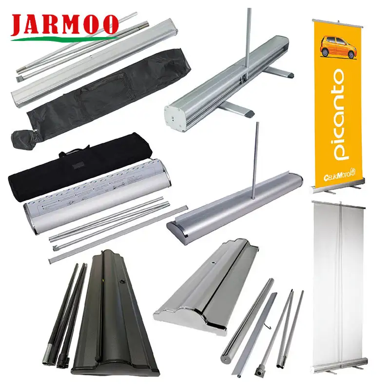 Suporte de banner roll-up publicitário personalizado 1