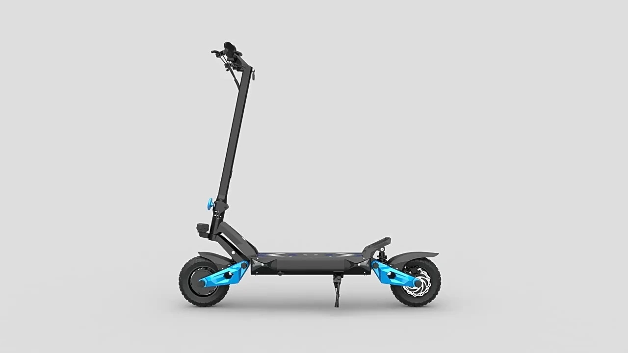 1200W 11 Inch Electric Scooter 50KM/H High Speed Long Range Foldable Off-Road E-Scooter with LED Display 1