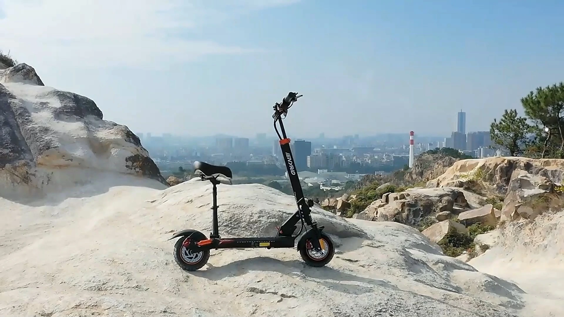 500W Electric Kick Scooter With Seat Foldable Fast Speed Long Range Adult Electric Scooter 1