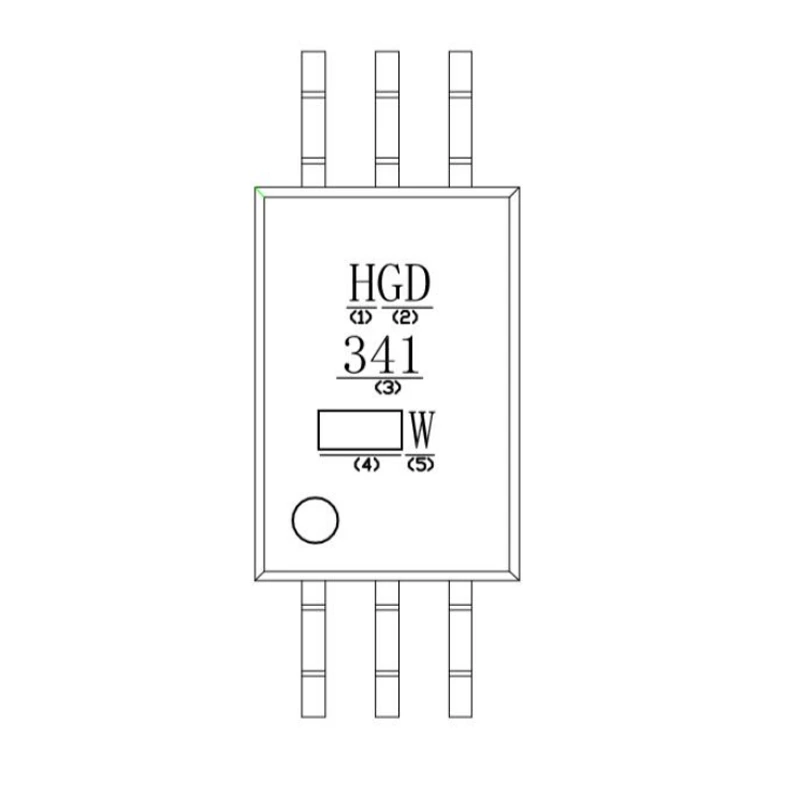 Opto-Coupler IGBT/MOSFET Gate Drive For Power Supplies HGD314W 1