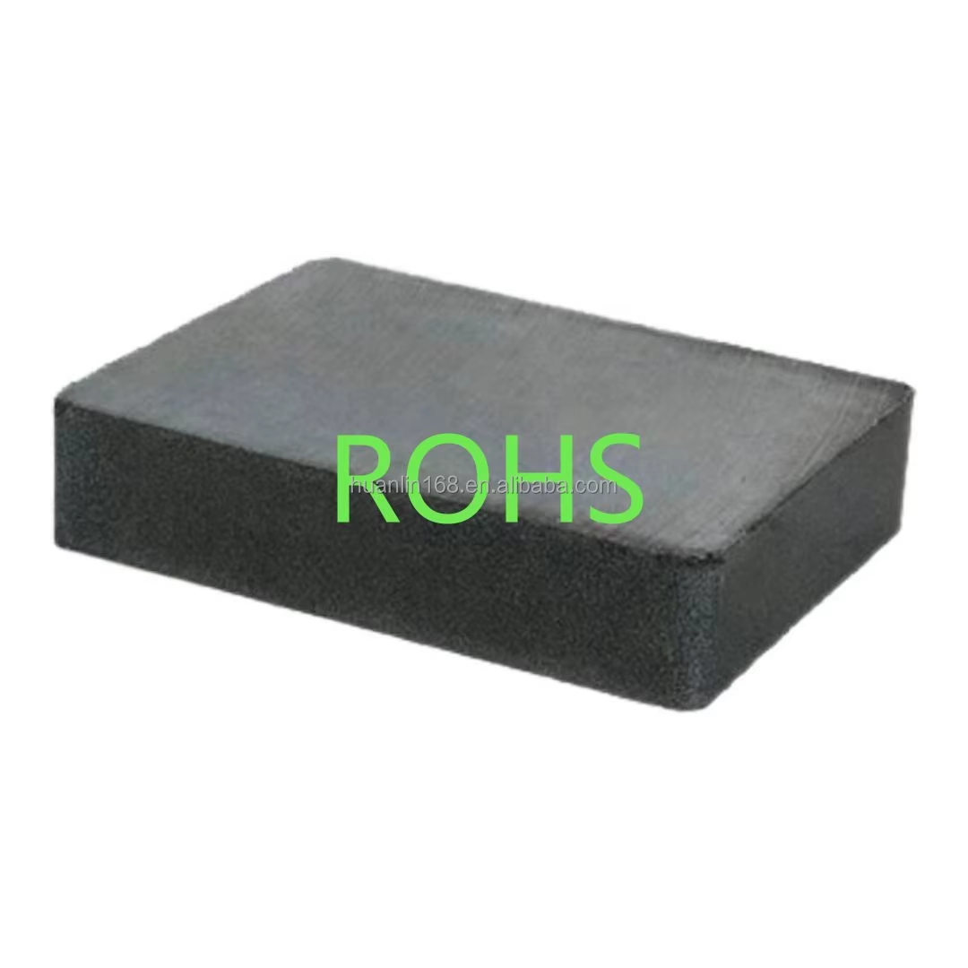 High Quality Y30 Industrial Customization Ferrite Disc Motor Magnet Segment Ring Ferrite Magnet Strong Permanent Bending 2