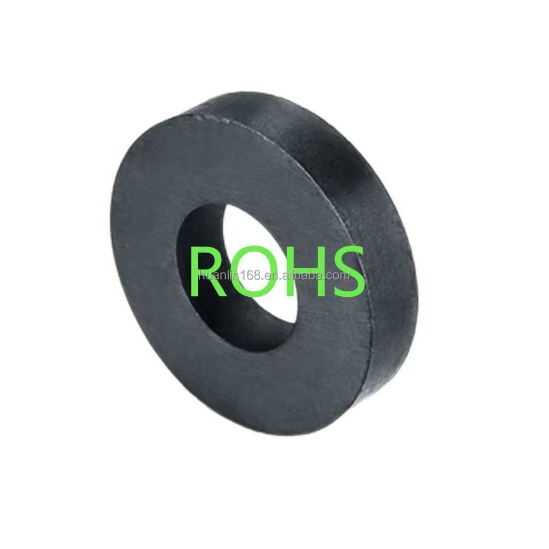 High Quality Y30 Industrial Customization Ferrite Disc Motor Magnet Segment Ring Ferrite Magnet Strong Permanent Bending 3