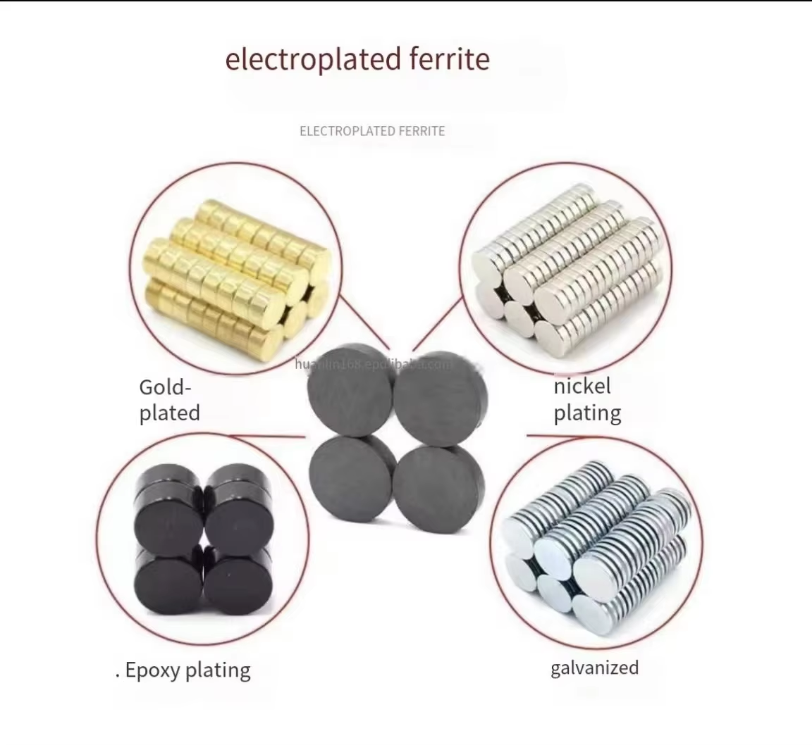 High Quality Y30 Industrial Customization Ferrite Disc Motor Magnet Segment Ring Ferrite Magnet Strong Permanent Bending 6