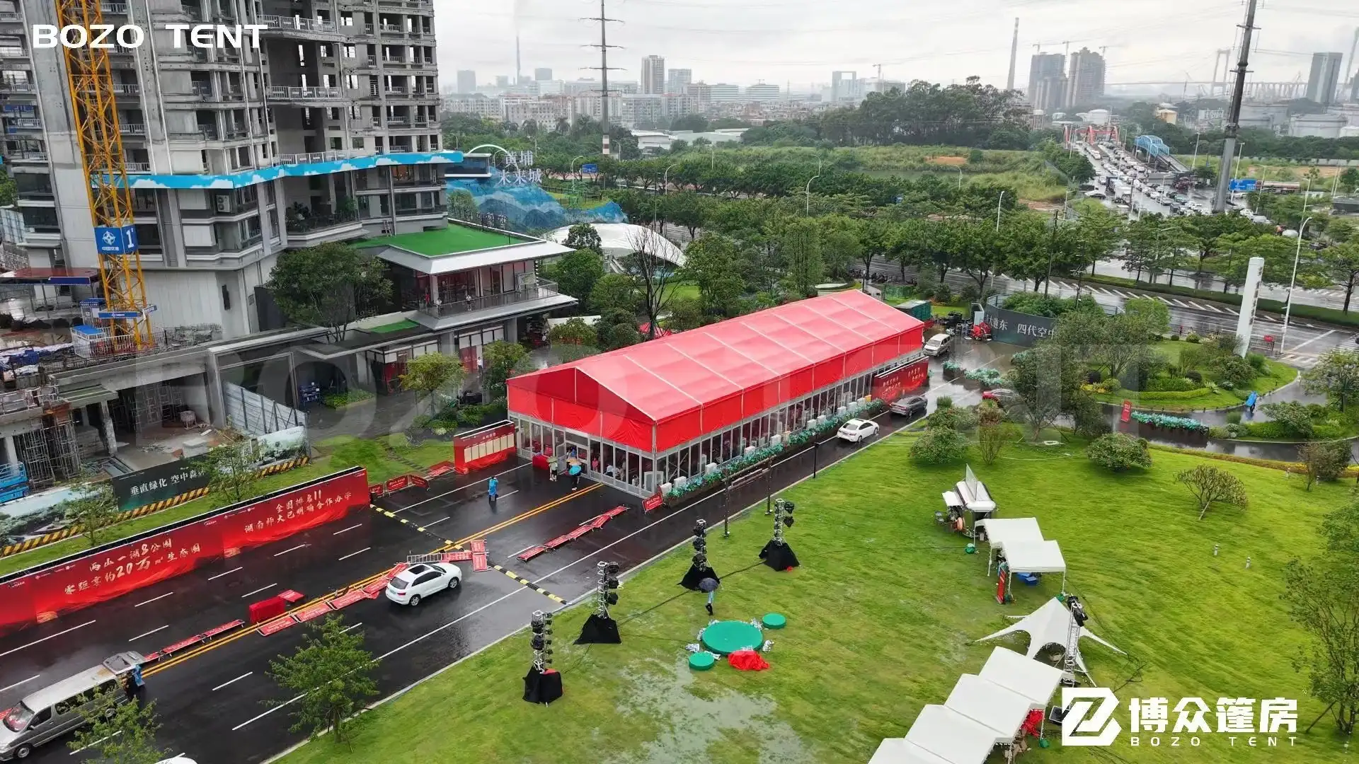 Bozo 15x40m Heavy Duty Conference Tent For Outdoor Events 1