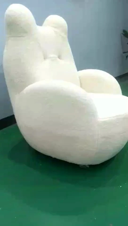 Sofa Chair Combination for Living Room Kids Sofa Cartoon Cream Style 1