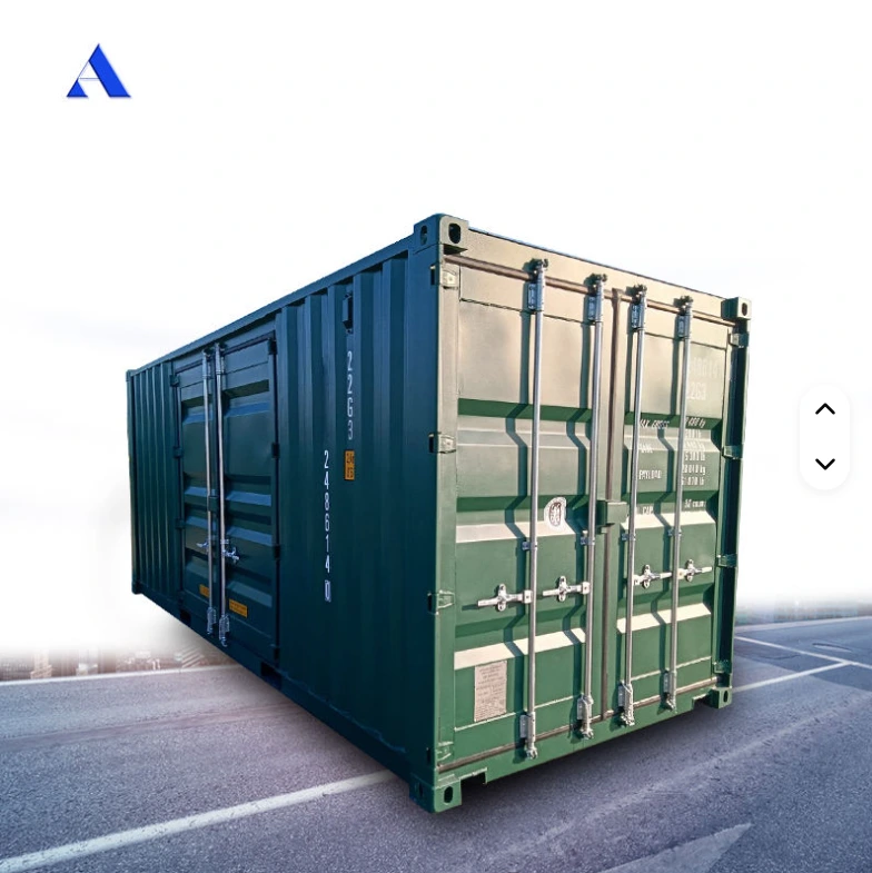 20ft 20 Feet High Cube Shipping Container with 1 Side Door Corten Steel CSC Certified 1