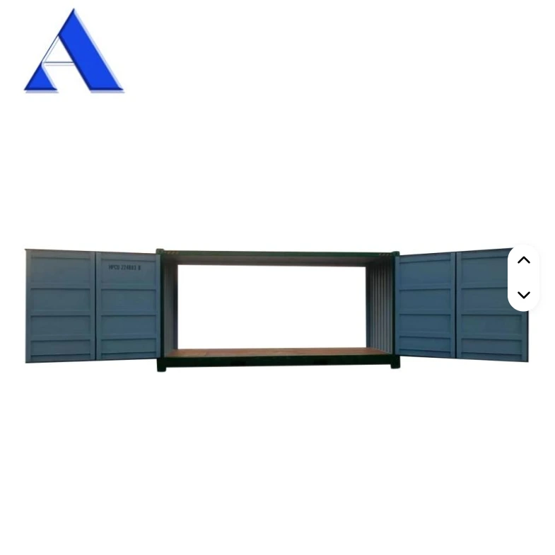 CSC Certified 20ft 20 Feet 20' High Cube Corten Steel Full Side Opening Shipping Container in Tianjin Qingdao 1